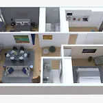 2bdr With Balcony By Lovelystay